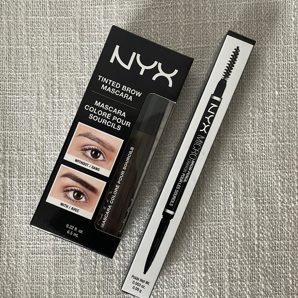 NYX Tinted Brow Mascara & Brown Pen